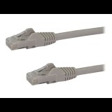 StarTech.com 3m CAT6 Ethernet Cable - Grey Snagless Gigabit CAT 6 Wire - 100W PoE RJ45 UTP 650MHz Category 6 Network Patch Cord UL/TIA (N6PATC3MGR) - patch cable - 3 m - gray (N6PATC3MGR) - UTP