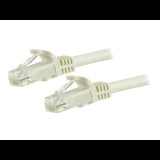 StarTech.com 3m CAT6 Ethernet Cable - White Snagless Gigabit CAT 6 Wire - 100W PoE RJ45 UTP 650MHz Category 6 Network Patch Cord UL/TIA (N6PATC3MWH) - patch cable - 3 m - white (N6PATC3MWH) - UTP