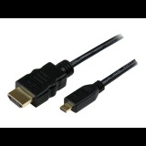 StarTech.com 3m High Speed HDMI® Cable with Ethernet - HDMI to HDMI Micro - M/M - 3 Meter HDMI (A) to HDMI Micro (D) Cable (HDADMM3M) - HDMI with Ethernet cable - 3 m (HDADMM3M) - HDMI