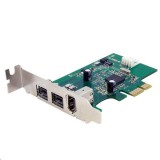 StarTech.com 3xFireWire bővítő kártya PCIe (PEX1394B3LP) (PEX1394B3LP) - Bővítő kártyák