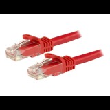 StarTech.com 5m CAT6 Ethernet Cable - Red Snagless Gigabit CAT 6 Wire - 100W PoE RJ45 UTP 650MHz Category 6 Network Patch Cord UL/TIA (N6PATC5MRD) - patch cable - 5 m - red (N6PATC5MRD) - UTP