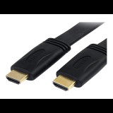 StarTech.com 6 ft Flat High Speed HDMI Cable with Ethernet - Ultra HD 4k x 2k HDMI Cable - HDMI to HDMI M/M - Flat HDMI Cable (HDMIMM6FL) - HDMI with Ethernet cable - 1.8 m (HDMIMM6FL) - HDMI