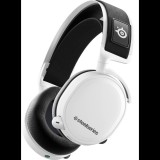 SteelSeries Arctis 7+ vezeték nélküli mikrofonos fejhallgató fehér (61461) (steelseries61461) - Fejhallgató
