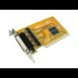 Sunix 4x Soros port bővítő kártya PCI (SER5056AL) (SER5056AL) - Bővítő kártyák