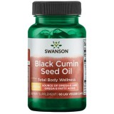 Swanson Fekete köménymag olaj (Black Cumin Seed Oil) (60 kap.)