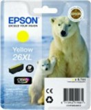 T26344010 Tintapatron XP 600, 700, 800 nyomtatókhoz, EPSON sárga, 9,7ml (eredeti)