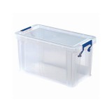 Tároló doboz, mûanyag 2,6 liter, Fellowes® ProStore átlátszó