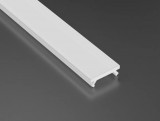 Tejfehér PVC takaróprofil Keskeny 2 méteres profilokhoz