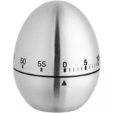 TFA Konyhai időzítő, tojás (O x Ma) 61 mm x 76 mm Króm