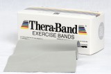 TheraBand™ Erősítő gumiszalag gurigában 5,5 m, speciálisan erős, ezüst
