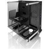 Thermaltake Core P1 Tempered Glass Edition táp nélküli ablakos Mini-ITX számítógépház fekete (CA-1H9-00T1WN-00) - Számítógépház