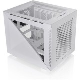 Thermaltake Divider 200 TG Air Snow táp nélküli ablakos mATX számítógépház fehér (CA-1V1-00S6WN-01) - Számítógépház