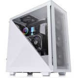 Thermaltake Divider 300 TG Snow táp nélküli ATX számítógépház fehér (CA-1S2-00M6WN-00) - Számítógépház