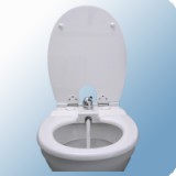 Toilette-Nett 120S bidet WC ülőke poliészter-műgyanta kivitel sima tetővel - TN-4712