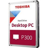 Toshiba HDD 2TB 3,5" SATA3 5400RPM 128MB P300 (HDWD220UZSVA)