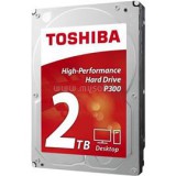 Toshiba HDD 2TB 3,5" SATA3 7200RPM 64MB P300 (HDWD120UZSVA)