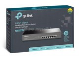 TP-LINK 8 portos Gigabites Asztali Fémházas  Switch 8 PoE porttal (TL-SG1008MP)