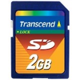 Transcend 2GB SD Card (TS2GSDC) - Memóriakártya