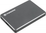 Transcend TS1TSJ25C3N StoreJet C3N 1TB, USB 3.1 Gen 1, 2,5" extra slim szürke külső merevlemez