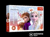 Trefl Disney Frozen 2. - Anna és Elsa elvarázsolt világa puzzle, 60 darabos