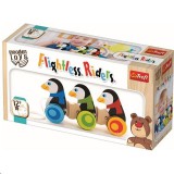 Trefl Guruló pingvinek fa játék (60940) (Trefl 60940) - Fajátékok