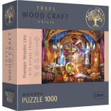 Trefl Wood Craft: Mágikus szoba 1000db-os prémium fa puzzle (20146T) (trefl20146T) - Kirakós, Puzzle