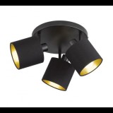 Trio R80333979 Tommy 28W E14 fekete spot lámpatest (R80333979) - Fali lámpatestek