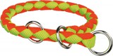 Trixie Cavo zöld-narancssárga húzásgátló nyakörv (47-55 cm - Átmérő: 18 mm)
