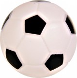 Trixie fekete-fehér focilabda gumiból (10 cm)