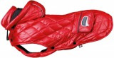 Trixie Sila piros télikabát kutyáknak párnázott béléssel, levehető kapucnival (XXS | Haskörméret: 22-28 cm | Háthossz: 24 cm)