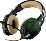 Trust GXT 322C Carus dzsungel álcafestéses gamer headset (20865)