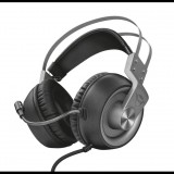 Trust GXT 430 Ironn Gaming mikrofonos fejhallgató fekete (23209) (23209) - Fejhallgató
