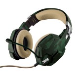 Trust GXT322C Gamer mikrofonos fejhallgató camouflage zöld (20865) (20865) - Fejhallgató