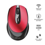 Trust Zaya Rechargeable Wireless mouse Red 24019