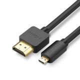 Ugreen cable Micro HDMI - HDMI cable 3m black (HD127)
