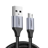 UGREEN micro USB QC 3.0, 2.4A, 0.25m, fekete (60144) (UG60144) - Adatkábel