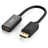 UGREEN MM137 DisplayPort - HDMI adapter fekete (40362 ) (UG40362) - DisplayPort