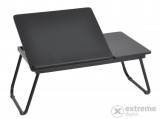 UNICSPOT Laptop asztal, fekete, Méret: 55x32x27 cm