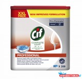 Unilever CIF Professional All in 1 Gépi mosogató tabletta - 200db
