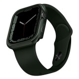 UNIQ case Valencia Apple Watch Series 4/5/6/7/8/SE 45/44mm. zielony/green