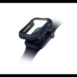 Uniq Torres Apple Watch 4/5/6/SE 40mm tok, tempered kijelző fóliával kék (UNIQ-40MM-TORBLU) (UNIQ-40MM-TORBLU) - Kijelzővédő fólia