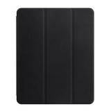 USAMS Case Winto iPad Pro 12.9" 2021 fekete Smart Cover tok