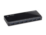 Usb elosztó-hub, 7 port, usb 3.0, 5 gbps, tp-link "uh720"