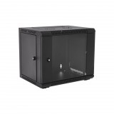 V7 9U 19" fali rackszekrény 600x450mm fekete (RMWC9UG450-1E) (RMWC9UG450-1E) - Rack szekrény