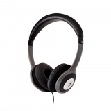 V7 Deluxe Stereo hangerőszabályzós fejhallgató fekete-szürke (HA520-2EP) (HA520-2EP) - Fejhallgató