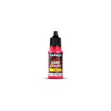 Vallejo Game Color - Fluorescent Red 18 ml