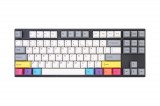 Varmilo VEA88 CMYK USB Cherry MX Brown Mechanical Gaming Keyboard Grey/White HU A24A024A2A1A05A007