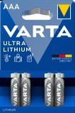 Varta Elem AAA 4db Ultra lithium mikro