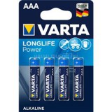 Varta Longlife Power AAA (LR03) alkáli mikro ceruza elem 4db/bliszter (4903121414)