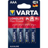 Varta Max Tech AAA alkáli mikro ceruza elem 4db/bliszter (4703101404)